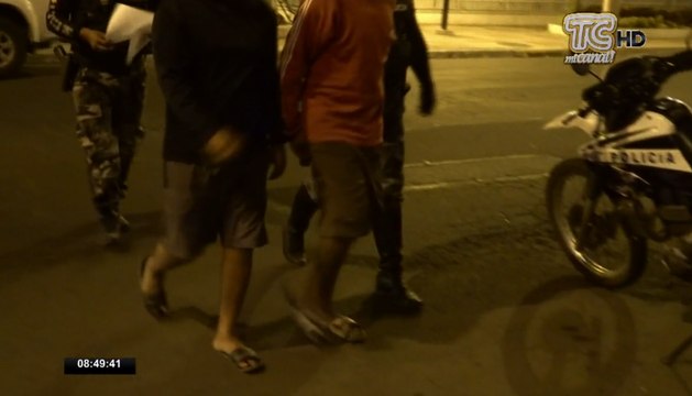 Cuatro sospechosos fueron capturados en operativo realizado en Portoviejo