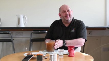 Did this former Army chef manage to claim a gravy drinking world record for Lancashire