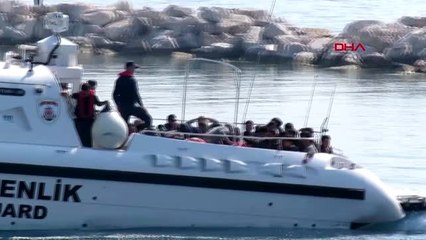 Çanakkale'de 102 kaçak göçmen yakalandı