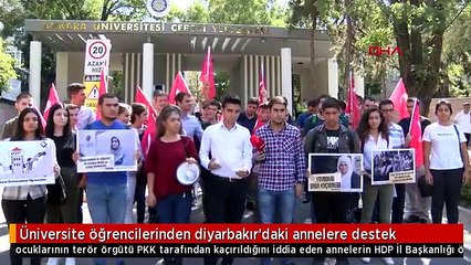 Üniversite öğrencilerinden diyarbakır'daki annelere destek
