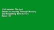 Full version  The Last Ocean: A Journey Through Memory and Forgetting  Best Sellers Rank : #5