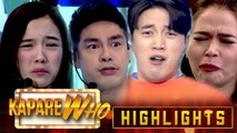Jackque, Ion, Ryan, and Bella show off their sour-faced expression | It's Showtime KapareWho