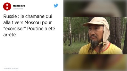 La police russe arrête un chamane en route vers Moscou pour « exorciser » Poutine