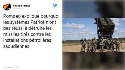 Pompeo pour une « solution pacifique » aux tensions après l'attaque en Arabie saoudite