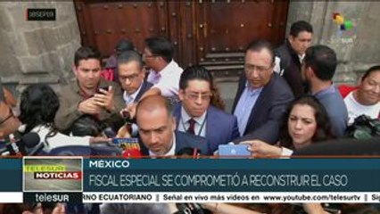 México: fiscal especial se compromete a reconstruir el caso Ayotzinapa