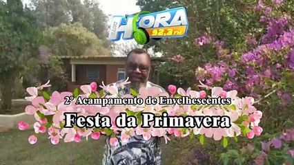 Entrevista Rádio Hora - Pr. Adoniram Judson fala sobre a Festa da Primavera
