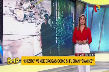 Ella es ´Chizito´: escondía sus drogas en bolsas de snacks y las vendía por todo Comas