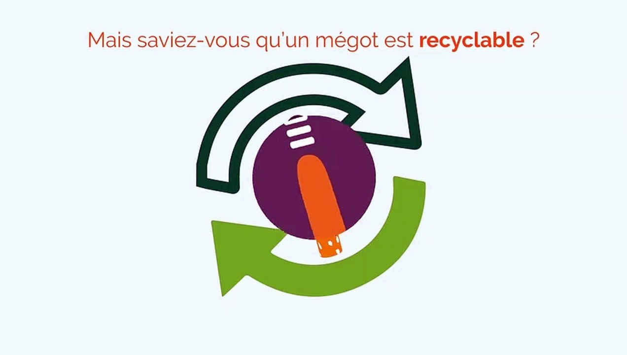 La société MéGO recycle et transforme les mégots de cigarettes  !