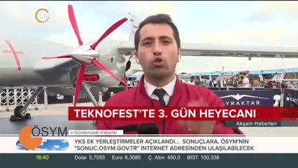 TEKNOFEST'te 3. gün heyecanı