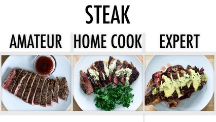4 Levels of Steak: Amateur to Food Scientist