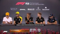 2019 Singapore Grand Prix: Pre-Race Press Conference