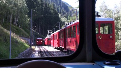 train du Montenvers Mer de glaces