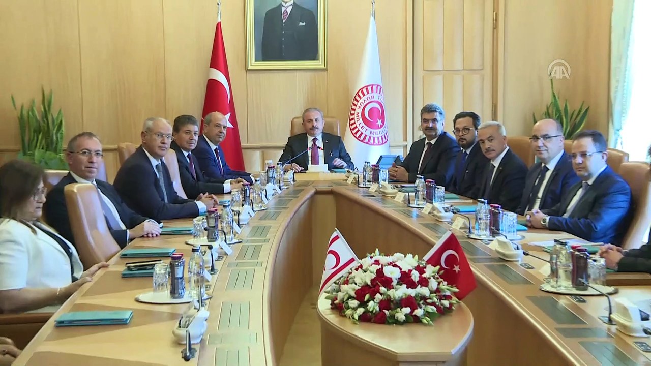 TBMM Başkanı Mustafa Şentop'un kabulü - Detaylar - TBMM