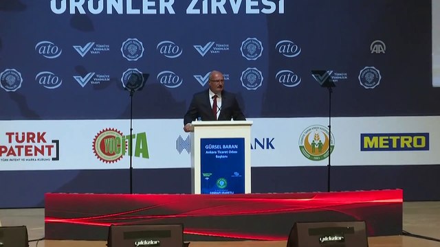 2. Uluslararası Coğrafi İşaretli Ürünler Zirvesi - ATO Başkanı Gürsel Baran - ANKARA
