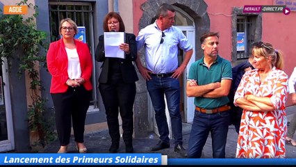 lancement des Primeurs Solidaires en Agde