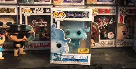 Disney Haunted Mansion Merry Minstrel Hot Topic Exclusive Vinyl Figure