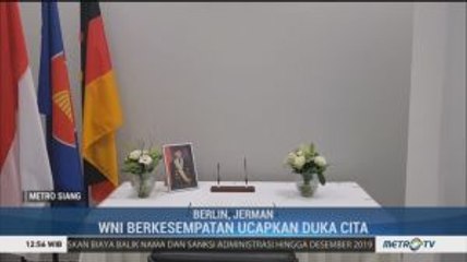 Ucapan Dukacita WNI di Jerman untuk BJ Habibie