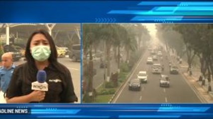 Jarak Pandang di Pekanbaru 700 Meter