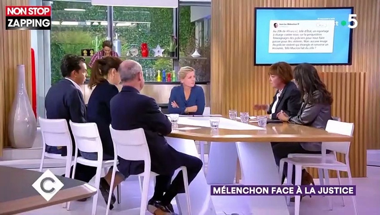 C à vous : Nathalie Saint-Cricq répond à Jean-Luc Mélenchon après ses accusations contre France 2 (vidéo)
