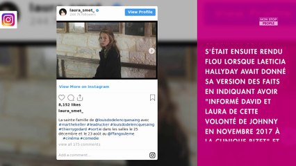 Laura Smet : son coup de gueule envers Laeticia Hallyday sur les "volontés de son père"