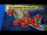 Violencia suspende el Grito de Independencia en estos lugares | Noticias con Francisco Zea