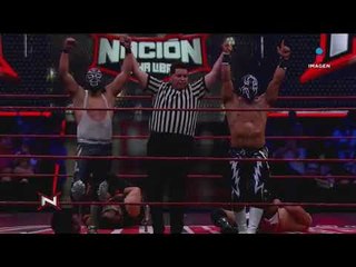 Máscara Oriental luce gran técnica aérea | Nación Lucha Libre