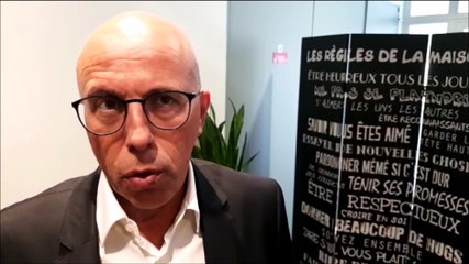 Eric Ciotti (LR) à la rencontre des pompiers du Territoire de Belfort