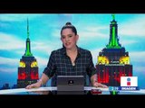 El Empire State se ilumina con los colores de México | Noticias con Yuriria Sierra