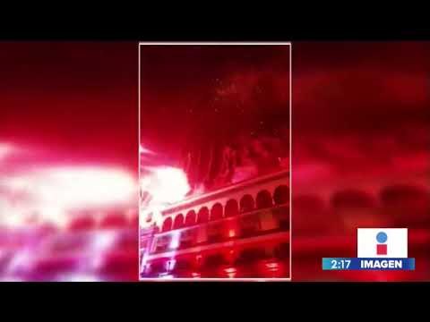 Dan de alta a los 18 lesionados por pirotecnia en Xalapa | Noticias con Yuriria Sierra