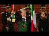 Así fue el primer grito de independencia de AMLO