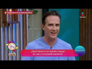 ¿Cómo prevenir caídas y fracturas en personas de la tercera edad? | Sale el Sol