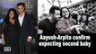 Aayush Sharma, Arpita Khan Sharma confirm expecting second baby