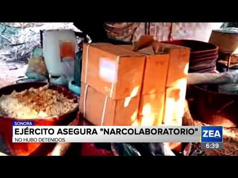 Ejército mexicano asegura narcolaboratorio entre Sonora y Arizona | Noticias con Francisco Zea