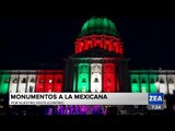 Monumentos alrededor del mundo se iluminan con los colores de México | Noticias con Francisco Zea
