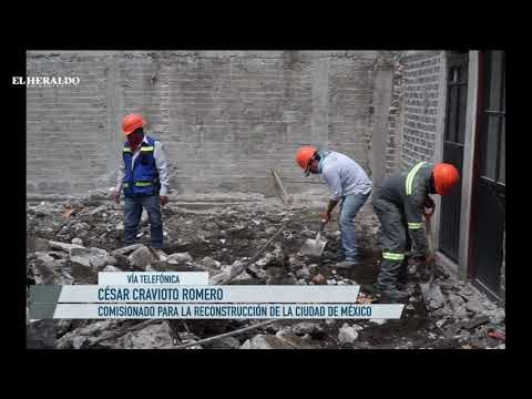 En 2021 no habrás más damnificados del sismo del 19-S: César Cravioto
