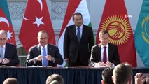 Bakan Çavuşoğlu, Türk Konseyi Ofisi Açılış törenine katıldı