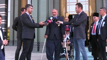 Gazilerden Cumhurbaşkanı Erdoğan'a teşekkür - ANKARA