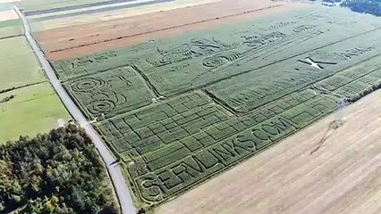 Le labyrinthe de La Pocatière est le plus grand au monde