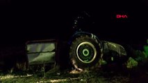 Tır, traktöre arkadan çarptı 1 ölü, 7 yaralı-ek