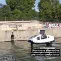 Autos acuáticos 'voladores', la nueva alternativa de transporte ecológico en París