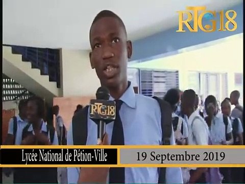 Lycée National Pétion-Ville / 19 Septembre 2019