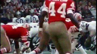 NFC Championship Game 1971 - Dallas Cowboys vs 49ers - Highlights