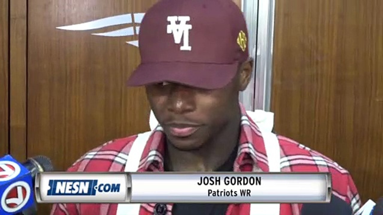 Josh Gordon On Being Bigger, Learning Patriots' System