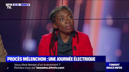Danièle Obono (LFI): "il y a eu beaucoup de contradictions révélées entre les motifs d'accusation et les déclarations" des policiers