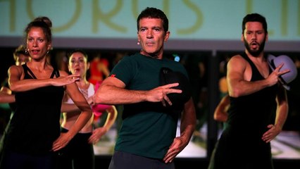 Antonio Banderas yeni müzikali için yaptığı provada alkış topladı