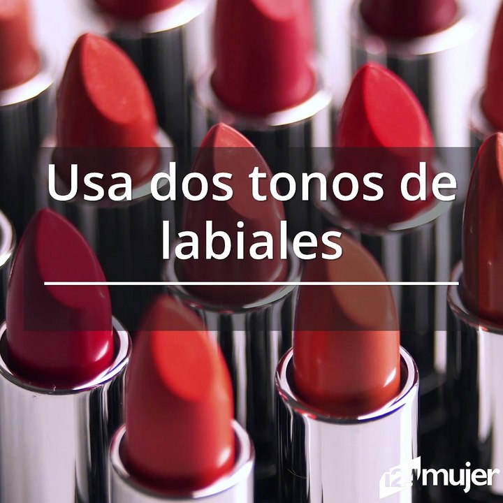 Seis trucos para darle más volumen a tus labios