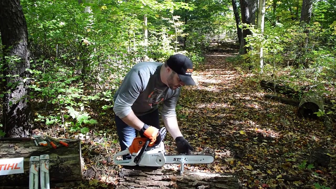 Parlons Tech avec Chad - Comment affuter votre chaîne STIHL - Episode 5 (1)