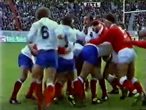 Rugby Union Five Nations 1987 - France v Wales - Highlights