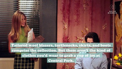 Ralph Lauren launched a collection inspired by former fictional employee Rachel Green