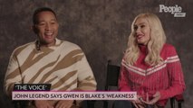 John Legend Thinks Gwen Stefani Is Blake Shelton's 'Weakness' on This Season of 'The Voice'